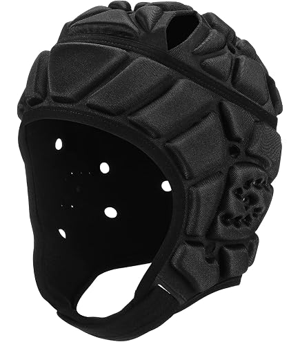 VICTRIDGE Soft Shell Flag Football Helmet for 7v7, Rugby Scrum Cap