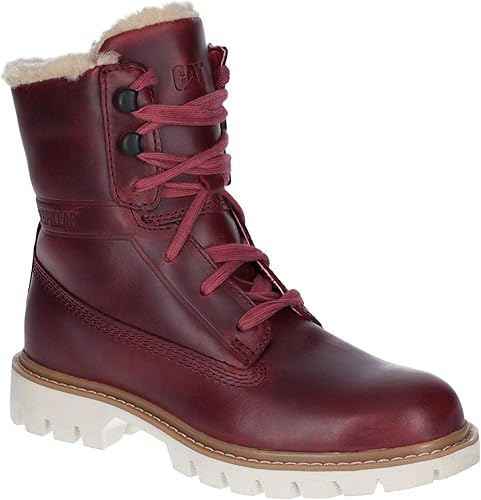 red caterpillar boots