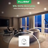 ALUSSO LED Recessed 4W 68mm Cutout 120° Dimmable 6 Pack Warm to Cool view 4