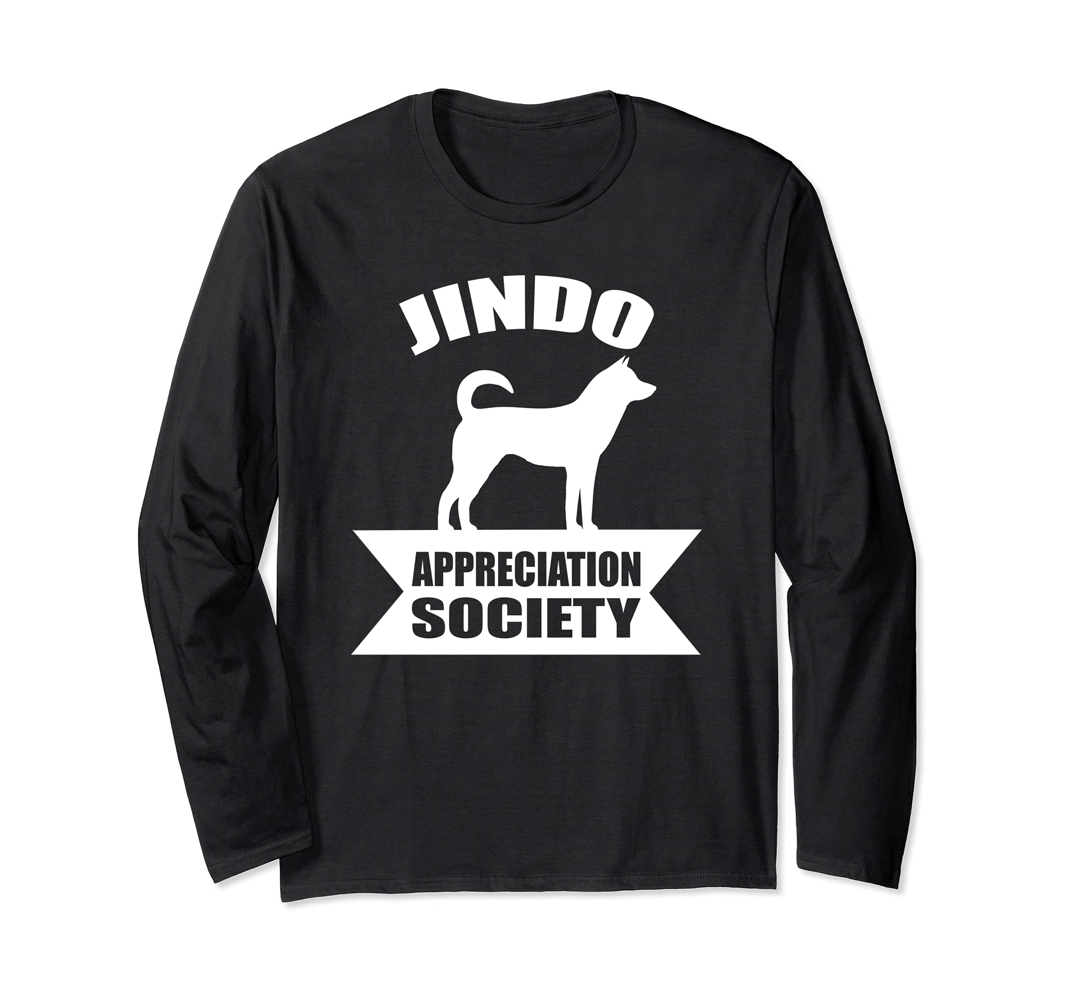 Korean Jindo Dog Long Sleeve T-Shirt