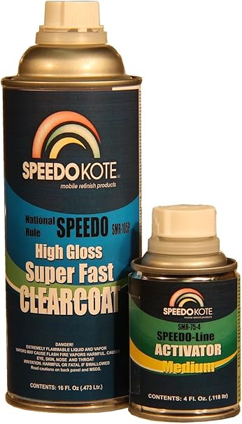 Amazon Com Speedokote Mobile Refinish Clear Coat High Gloss Super