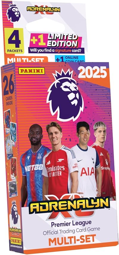 Panini Premier League 2024/25 Adrenalyn XL Multiset Official Trading Cards