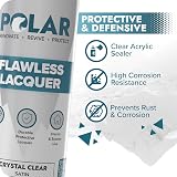 Polar Flawless Lacquer Spray 400ml Clear Protective Coating Satin Finish view 2