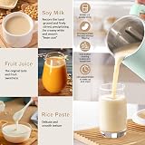 WingFly Soy Milk Maker 650ML, 10 Blades, Self-Cleaning, Green view 9