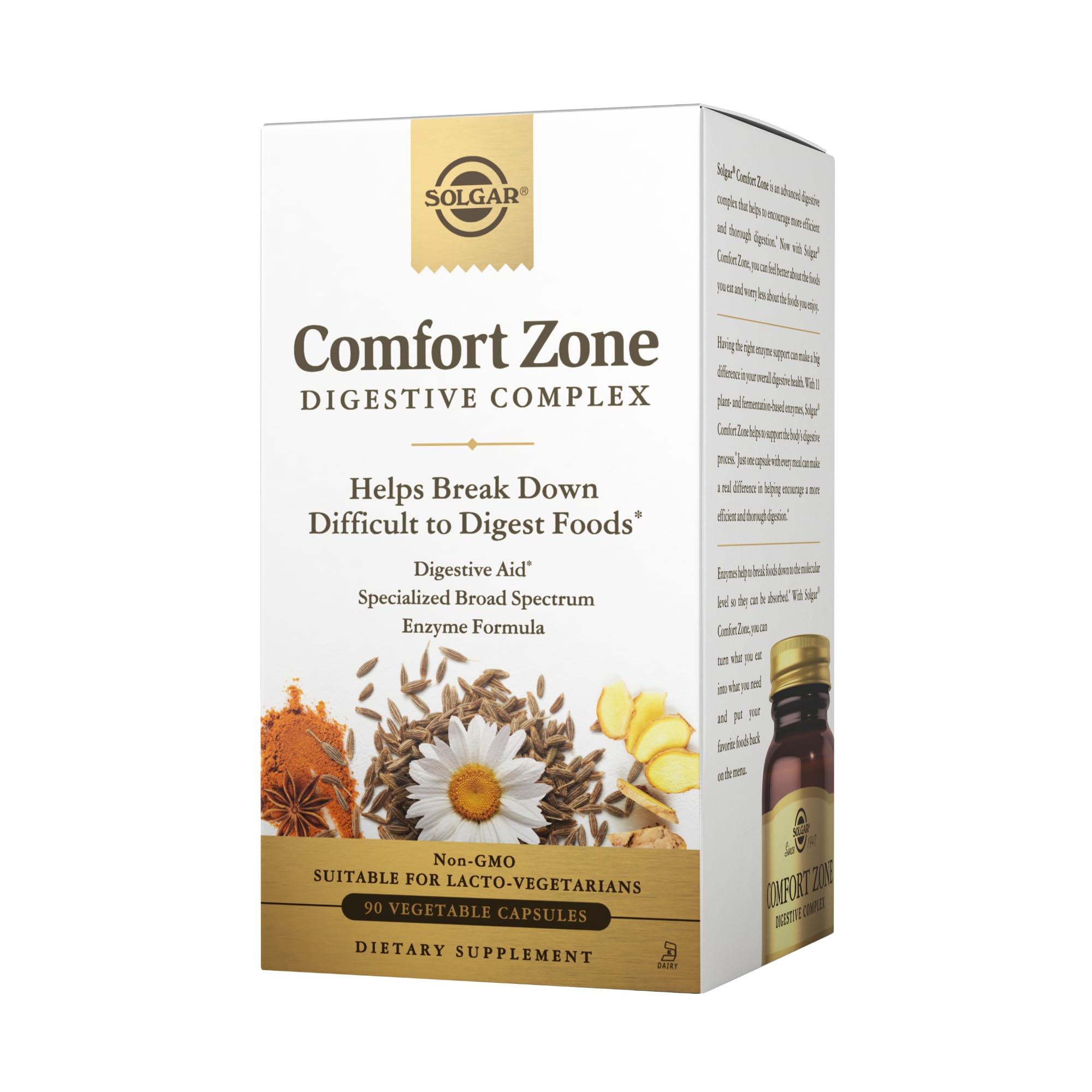 Comfort Zone Digestive Complex Vegetable Capsules