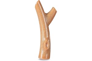 Arm & Hammer for Pets Barkies Tree Bark Compressed Wood Collection, 7 Inch Chicken Flavored Wood Blend Chew Toy for Dogs | Faux Stick, Splinter-Free, Safer & Durable Alternative to Chewing Sticks