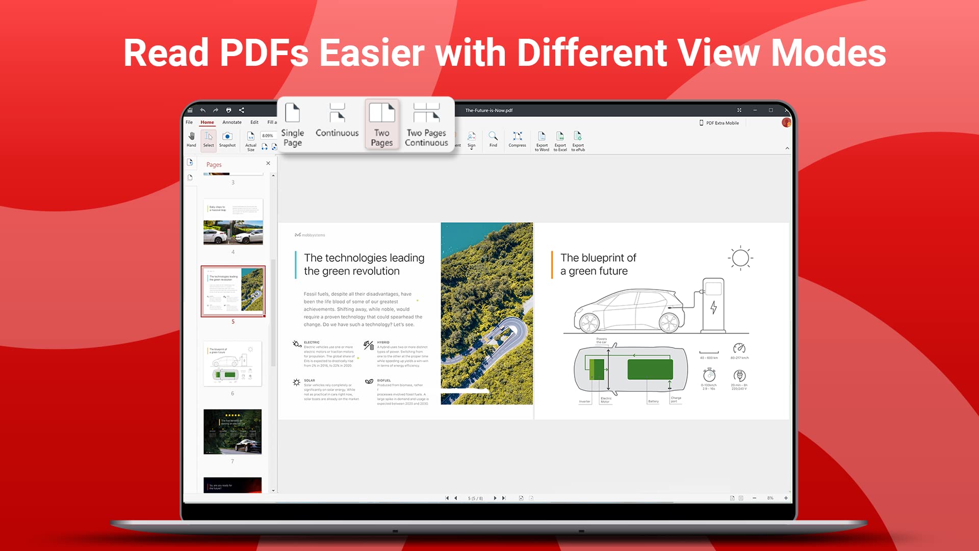 PDF Extra Lifetime - Professional PDF Editor - Best Adobe Acrobat Pro Alternative - Lifetime License for Windows PC