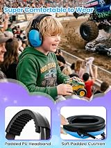 Dr.meter Ear Muffs 27NRR Kids Noise Cancelling Headphones Blue EM100 view 4