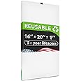 Reair 16X20X1 Air filter, Washable and Reusable Air Filter 16X20X1 for AC HVAC Furnace, MERV 8 Air Filters Machine Washable & Dryer Friendly, AC Furnace Air Filter