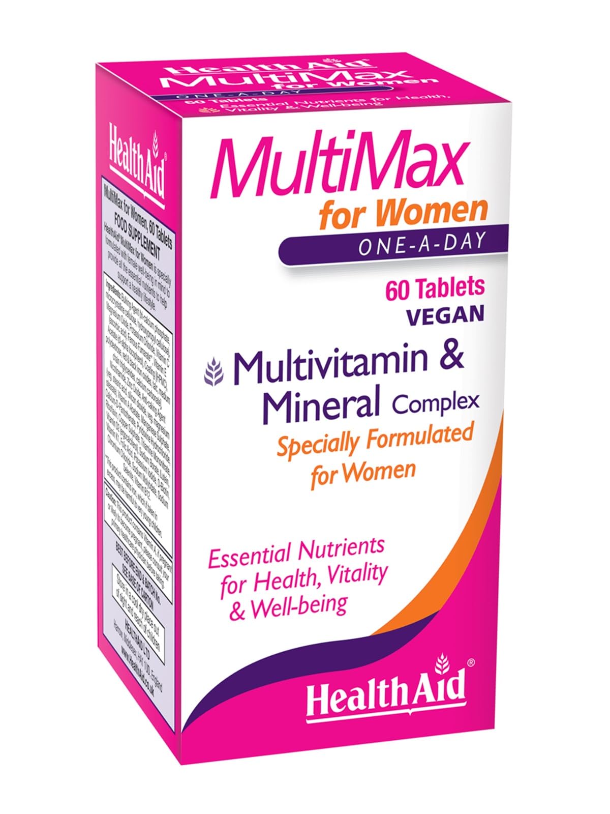HealthAid Multi Max Vegetarian Tablets for Women - Pack of 60