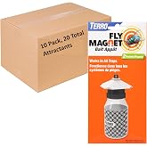 TERRO Fly Magnet Replacement Bait for T380-20 Fly Magnet Trap Attractants - Attract and Trap Flies - Bait for House, Barn, and Bottle Flies - T382, Includes 10 Packs (20 Total) Baits