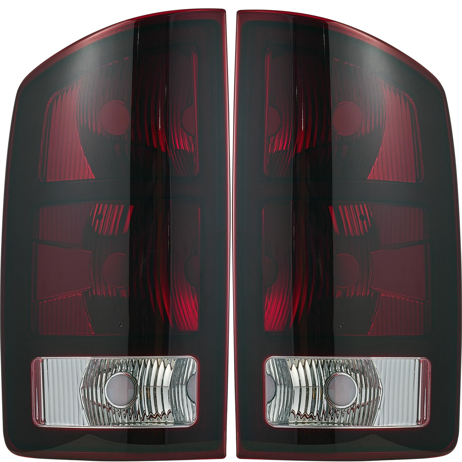 Photo 1 of Awayet Tail Lights assembly for 2002-2006 Dodge Ram 1500, 2500, 3500 rear light w/o Bulbs 2pcs Dark Red