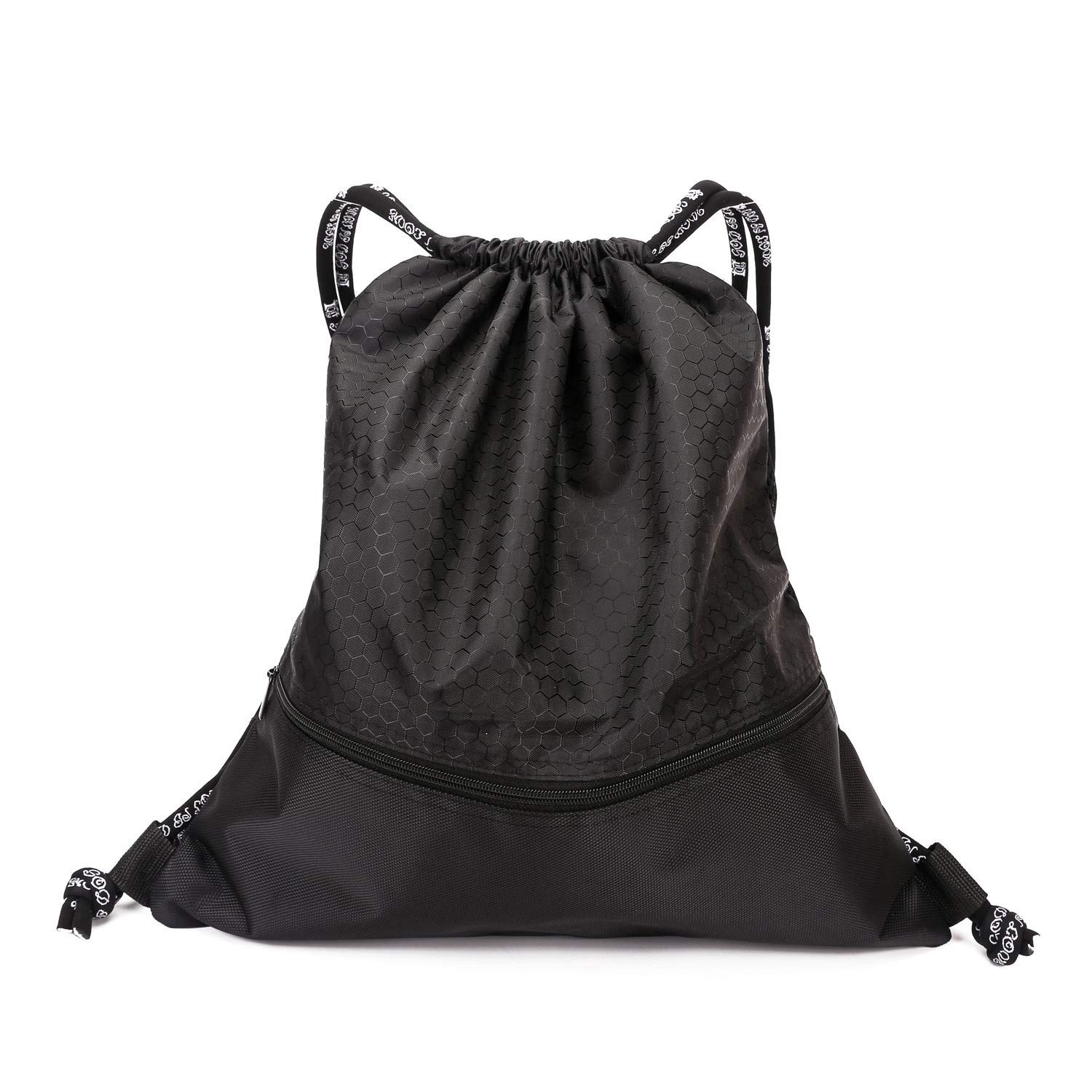 Buy Premium Gym Training Drawstring Backpack Bag, Black Sport Gym