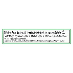 Trident Purely Spearmint Sugar-Free Chewing Gum, 12
