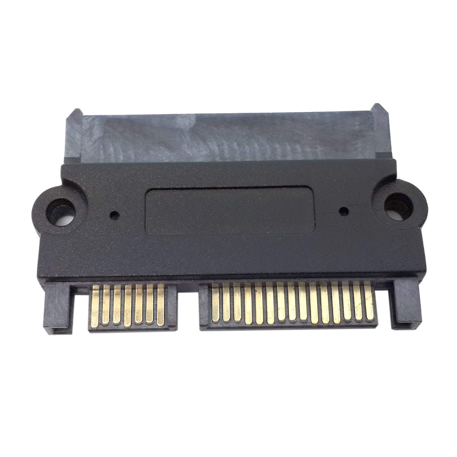 CY 3.5" 2.5inch SATA 22Pin 7+15 Male to SATA 22P 7+15 Female Extension Convertor Adapter with Screw Holes