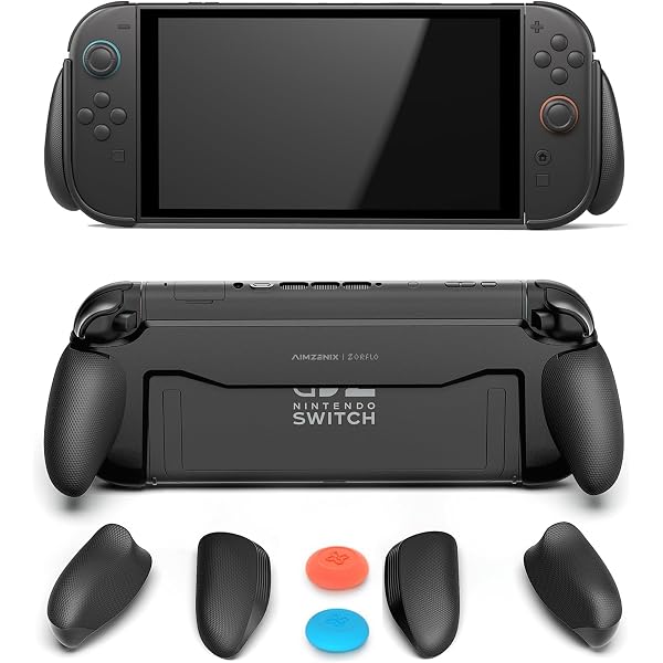 Amazon.com: ZORFLO Ergonomic Grip Case for Nintendo Switch 2, Hard