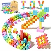 Apluses Magnetic Blocks, Magnet Building Cubes for Toddlers Ages 3-5, STEM Educational Sensory Autism Montessori Preschool Toys, Gifts for Kids Ages 4-8 Year Old Boys and Girls