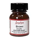 Angelus Acrylic Leather Paint, 1 oz., Brown
