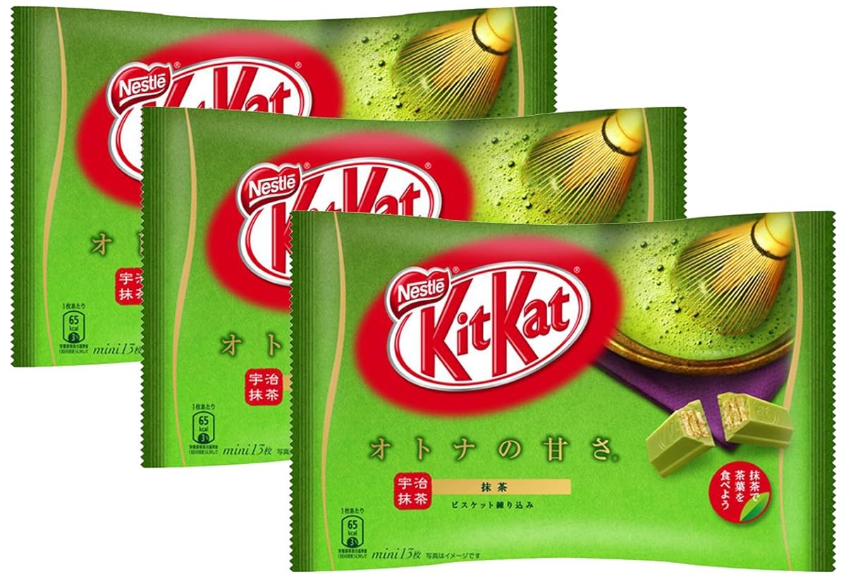 Nestle Kit Kat mini adult sweetness Matcha green tea 13 sheets x 3 bags