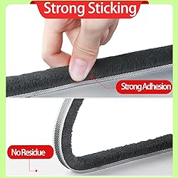 ZOMPAGO Strong Adhesive Brush Weather Stripping for