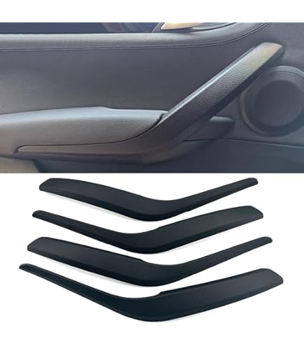DIYUCAR Türschloss Abdeckung Carbon Optik - 4-tlg Set Für BMW X1 F48 2016-2019 | Kohlefaser Design Mit 3M Kleber