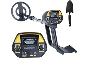 TECLUNG Metal Detector for Kids, High Accuracy Gold Detector with 8" Waterproof Search Coil, Adjustable Stem, All Metal & DISC Mode, Lightweight & Kids Metal Detectors for Treasure Hunting GTX4080Y