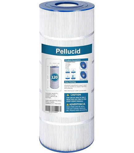 6 Cartuchos De Filtro Para Spa O Piscinas Hinchables - Lavables, Compatibles Con Hidromasajes, Recambio