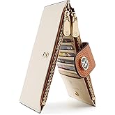 BOSTANTEN Leather Wallets for Women Large RFID Blocking Slim Bifold Purse Card Holder with Zipper Pocket | RFID Blocking, Slim, Purse, Card Holder, with Zipper Pocket, RFID Blocking