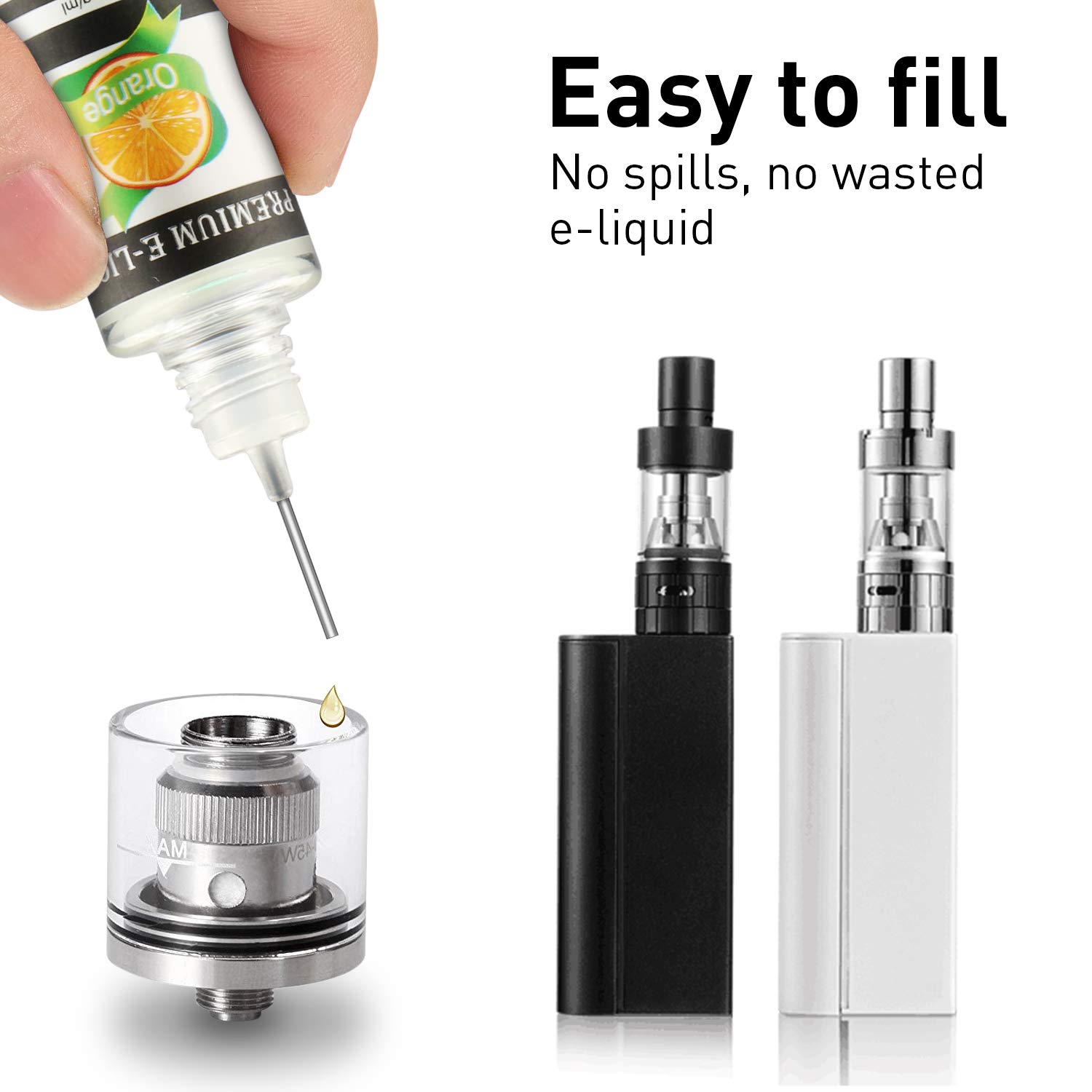 WOSTOO E Liquids, 12 X 10mL E-Liquid für E-Zigarette ohne Nikotin VG50%/PG50%, E-Shisha Elektrische Zigarette,E Liquids für E Zigaretten/Elektrische Zigarette/E Shisha