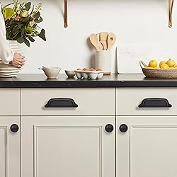 khtumeware 20 Pack Drawer Pulls 1-1/4 Inch Matte