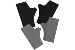 Novawo Anti-Pilling Fingerless gloves Soft Warm Arm Warmers for Women