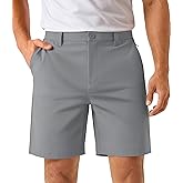 MAGCOMSEN Men's Golf Shorts 7" Quick Dry Lightweight Stretch Casual Shorts with 6 Pockets Dress Work Hiking