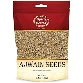 Ajwain Seeds (Carom Seeds) 3.5 oz | Resealable Bag | By Spicy World