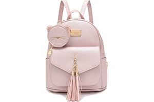 I IHAYNER Girls Fashion Backpack Mini Purse Backpack for Women Small Leather Backpack Purse for Teen Girls with Coin Purse