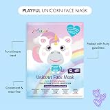 7th Heaven Unicorn Face Sheet Mask with Acai and Pomegranate 1 ct view 2