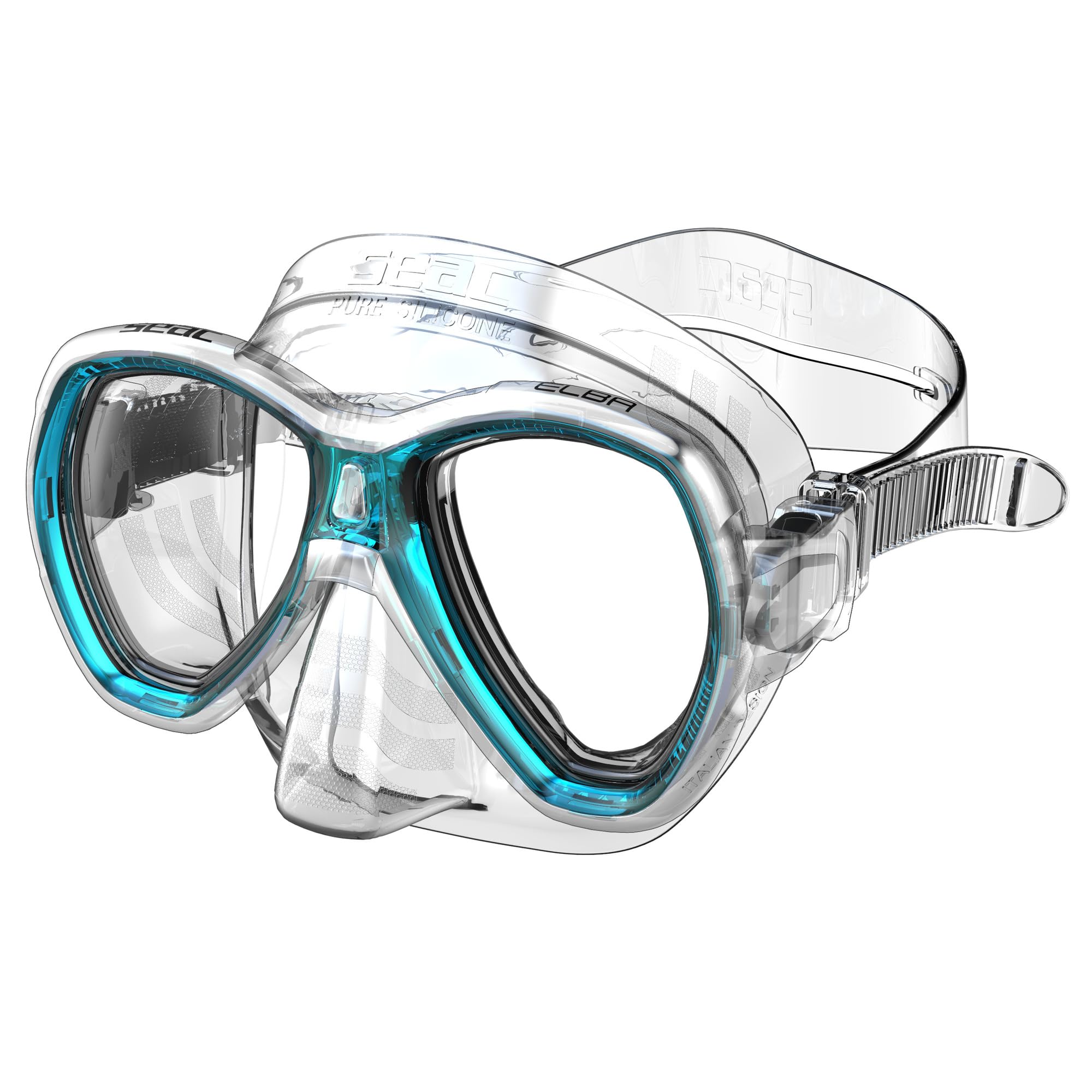 SEAC Elba Snorkeling Mask - Aquamarine