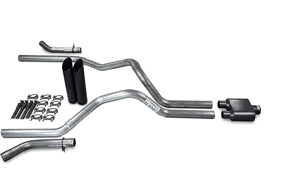 two mufflers on one pipe