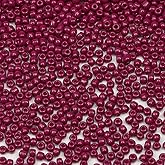 Bala&Fillic Magenta Color 3mm Seed Beads About 3600pcs/100Grams in Bag, 8/0 Glass Craft Beads for Making Bracelet and Necklace (Magenta)