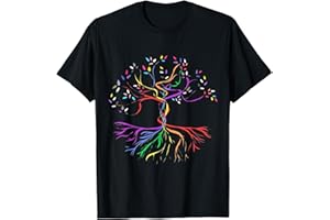 LGBT SHIRT LGBT SHIRT MEN LGBT SHIRT WOMEN Tree Life Rainbow LGBT Cool Gay Pride Flag Ally T-Shirt