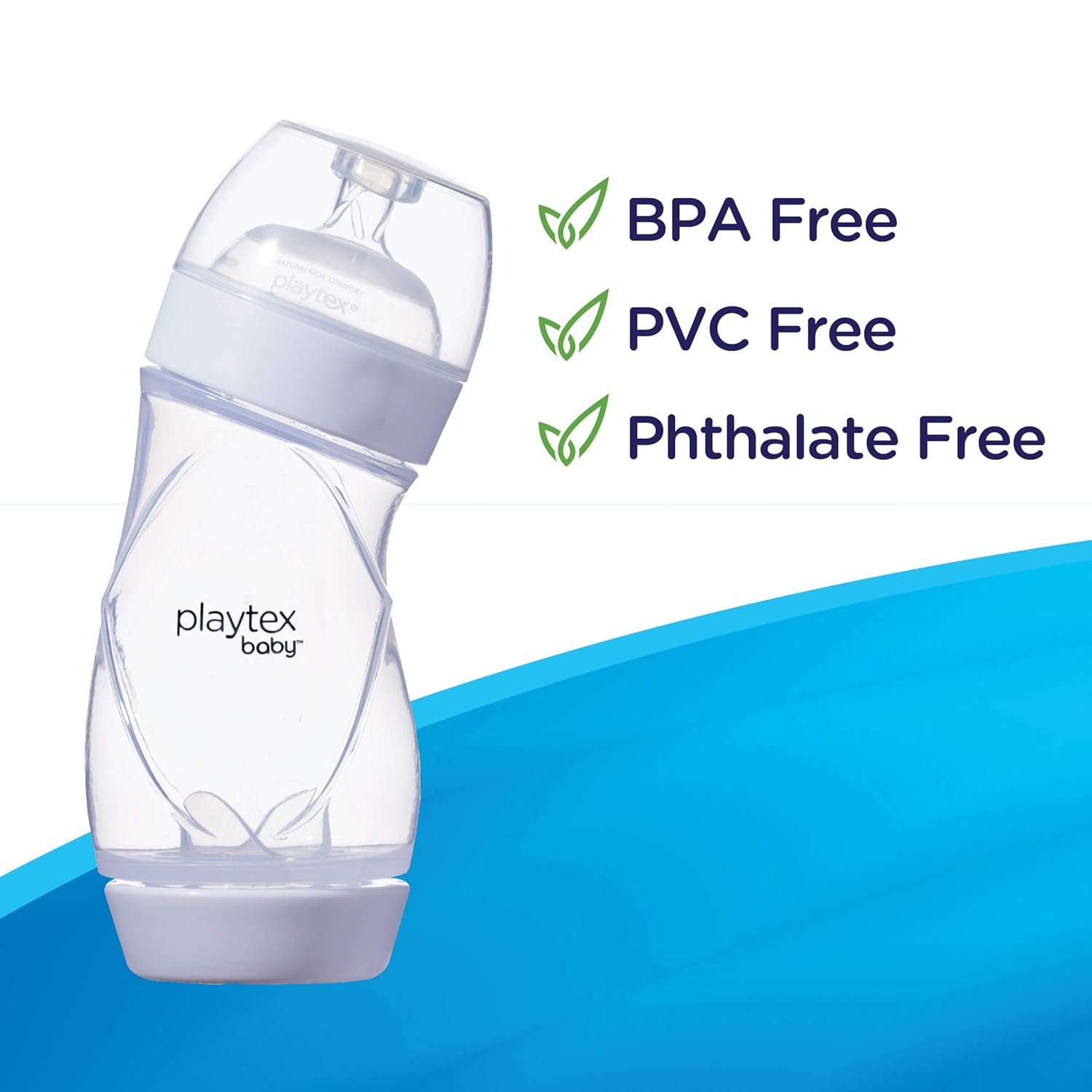 Playtex Baby Ventaire Bottle, Helps Prevent Colic & Reflux, 9 Ounce Bottles, 3 Count : Baby