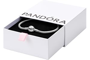 Pandora Moments Snake Chain Bracelet - Compatible Moments Charms - Bracelet for Women - Gift for Her - With Gift Box