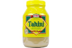 Ziyad Brand Tahini Sesame Paste, No Additives, No Preservatives, Perfect for Pita Bread, Meat, Vegetables and More! 32oz