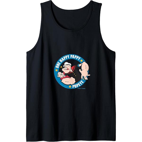 Amazon.com: Popeye One Happy Pappy for Dad T-Shirt : Clothing