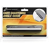 Whetstone Knife Sharpening Angle Guide by Sharp Pebble | Maintain the Correct Sharpening Angle Without Wrist Strain - 15 to 20 Degree, Fits All Kinds &amp; Sizes of Knives