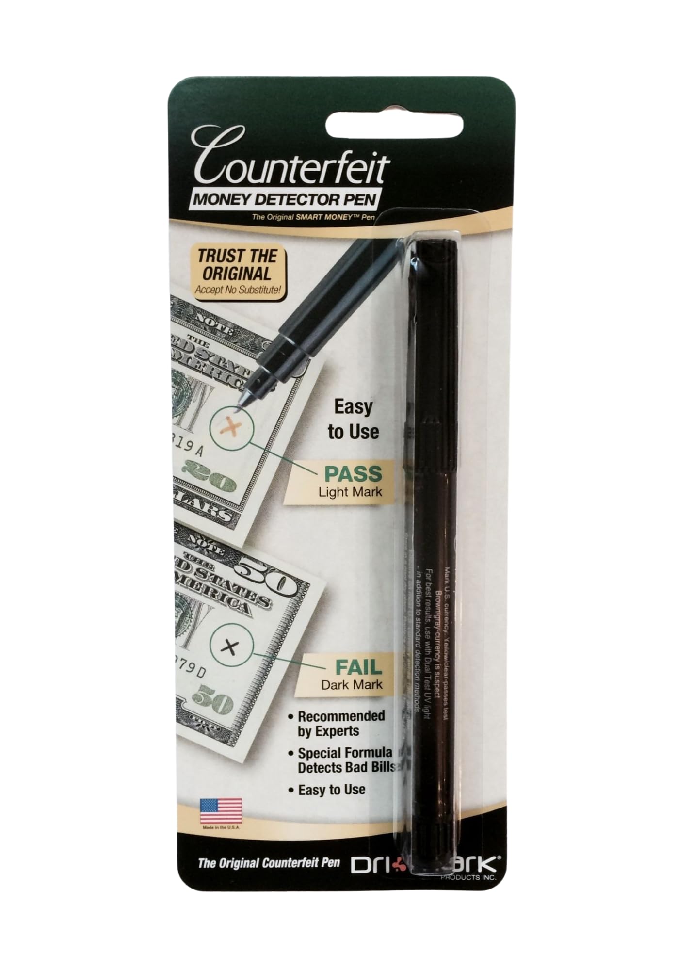 Dri Mark 351B1 Counterfeit Bill Detector Marker