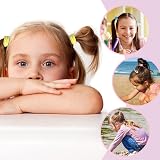 FUYOAL 100 Pcs Baby Hair Bobbles Colorful Cotton Elastic Soft Bands view 5