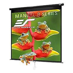 Elite Screens Manual B 125-INCH Manual Pull Down
