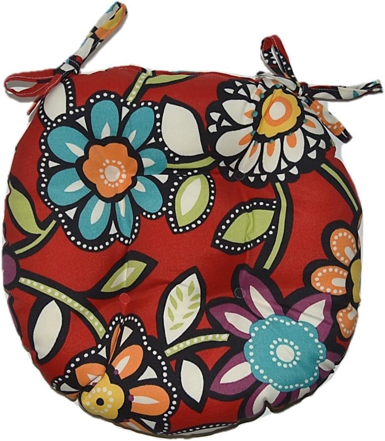 Best Black Floral Chair Cushion