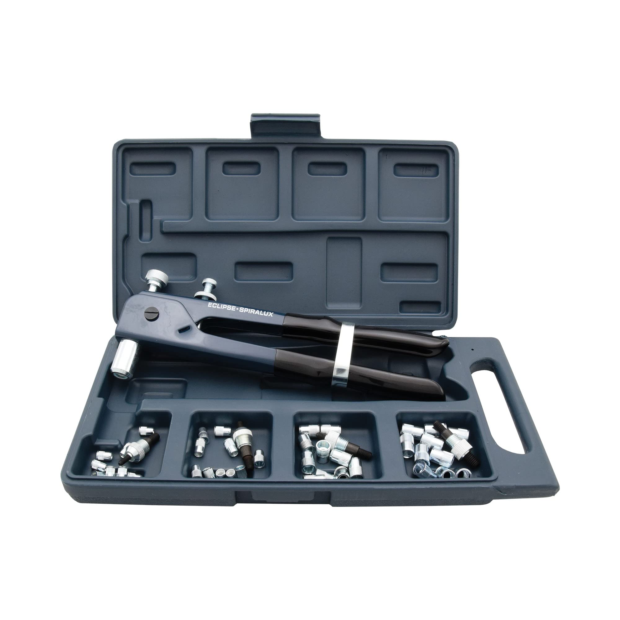 Eclipse Professional Tools 2745 Threaded Insert Setting Tool Kit with 4 Noses (4 - 8mm)