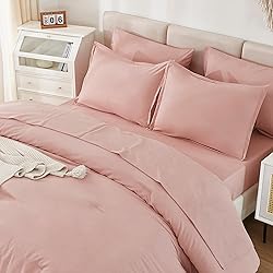 Litanika Comforter Full Size Set Blush Pink - 7